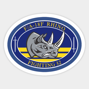 VFA-32 Swordsmen - Rhino Sticker